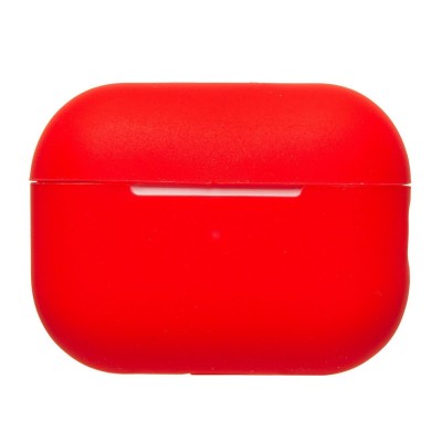 Чехол для кейса Apple AirPods Pro 2 (Красный) Soft touch