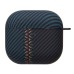 Чехол для Apple AirPods (4-го поколения) (Черный/Синий) Luxo Creative