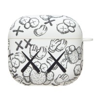Чехол для Apple AirPods (4-го поколения) (Белый) Luxo Creative