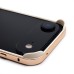 Чехол-бампер - металлический с силиконовыми бортами для Apple iPhone 17 Air (Облачно-белый)