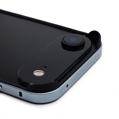 Чехол-бампер - металлический с силиконовыми бортами для Apple iPhone 17 Air (Туманно-синий) Чехол-бампер - металлический с силиконовыми бортами для Apple iPhone 17 Air (Туманно-синий)