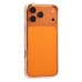 Чехол-бампер - металлический с силиконовыми бортами для Apple iPhone 17 Pro Max (Облачно-белый)