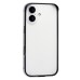 Чехол-бампер - металлический с силиконовыми бортами для Apple iPhone 17 (Туманно-синий)