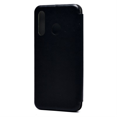 Чехол-книжка для Huawei Honor P30 Lite (Черный) открытие в бокBC002 Чехол-книжка для Huawei Honor P30 Lite (Черный) открытие в бокBC002