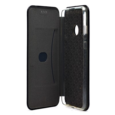 Чехол-книжка для Huawei Honor P30 Lite (Черный) открытие в бокBC002 Чехол-книжка для Huawei Honor P30 Lite (Черный) открытие в бокBC002