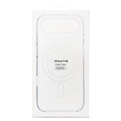 Чехол-накладка для Apple iPhone 17 Air (Прозрачный) PC Clear Case SafeMag