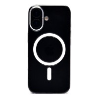 Чехол-накладка для Apple iPhone 17 (Прозрачный) PC Clear Case SafeMag