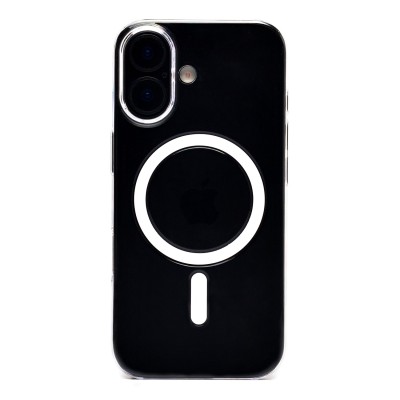 Чехол-накладка для Apple iPhone 17 (Прозрачный) PC Clear Case SafeMag