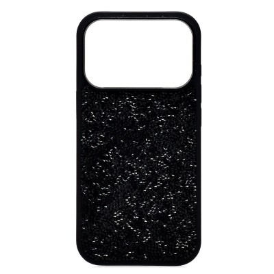 Чехол-накладка для Apple iPhone 17 Pro россыпь кристаллов (Черный) PC071 POSH SHINE Чехол-накладка для Apple iPhone 17 Pro россыпь кристаллов (Черный) PC071 POSH SHINE