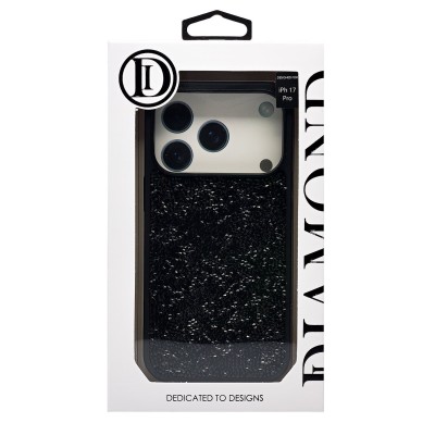 Чехол-накладка для Apple iPhone 17 Pro россыпь кристаллов (Черный) PC071 POSH SHINE Чехол-накладка для Apple iPhone 17 Pro россыпь кристаллов (Черный) PC071 POSH SHINE