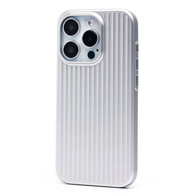 Чехол-накладка для Apple iPhone 15 Pro (Серебро) PC089