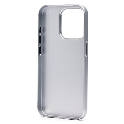 Чехол-накладка для Apple iPhone 15 Pro (Серебро) PC089