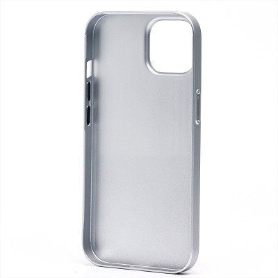 Чехол-накладка для Apple iPhone 15 (Серебро) PC089