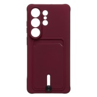 Чехол-накладка для Samsung S948 Galaxy S26 Ultra (Бордовый) SC304