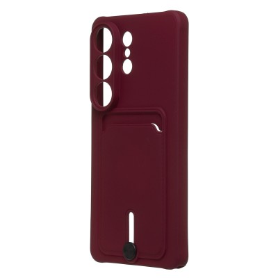 Чехол-накладка для Samsung S948 Galaxy S26 Ultra (Бордовый) SC304