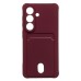 Чехол-накладка для Samsung S942B Galaxy S26 (Бордовый) SC304