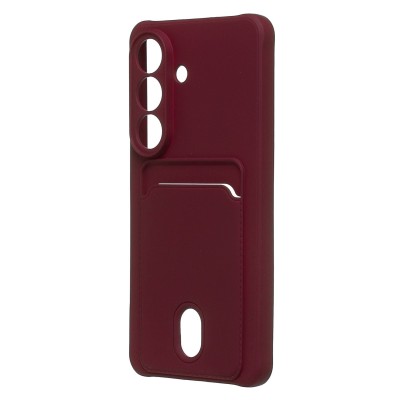 Чехол-накладка для Samsung S942B Galaxy S26 (Бордовый) SC304