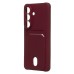 Чехол-накладка для Samsung S942B Galaxy S26 (Бордовый) SC304