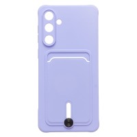 Чехол-накладка с картхолдером для Samsung M556E Galaxy M55 5G (Светло-фиолетовый) SC304 Чехол-накладка с картхолдером для Samsung M556E Galaxy M55 5G (Светло-фиолетовый) SC304