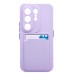 Чехол-накладка для Tecno Camon 50 (Светло-фиолетовый) SC337