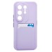 Чехол-накладка для Tecno Camon 50 (Светло-фиолетовый) SC337 Чехол-накладка для Tecno Camon 50 (Светло-фиолетовый) SC337
