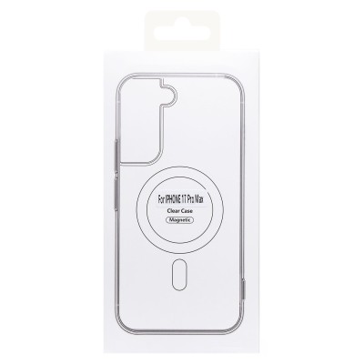 Чехол-накладка для Apple iPhone 17 Pro Max (Черный) SM004 SafeMag