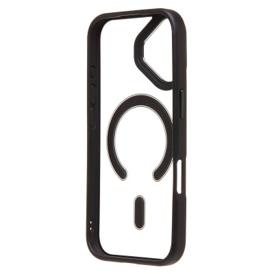 Чехол-накладка для Apple iPhone 17 (Черный) SM004 SafeMag