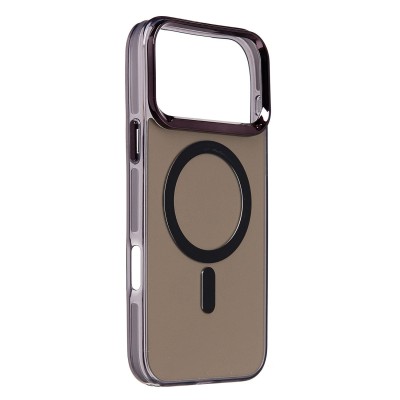 Чехол-накладка для Apple iPhone 17 Pro Max (Черный) SM025 SafeMag