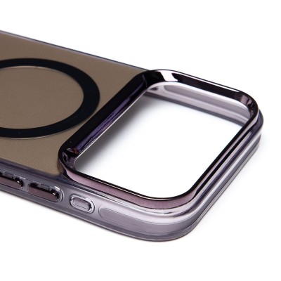 Чехол-накладка для Apple iPhone 17 Pro Max (Черный) SM025 SafeMag