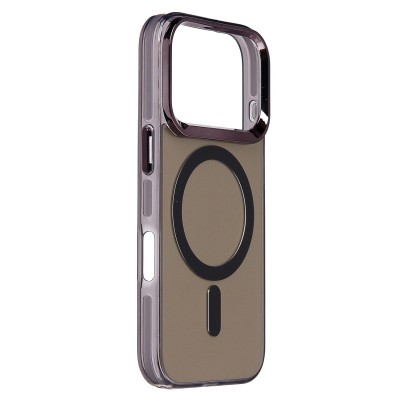 Чехол-накладка для Apple iPhone 17 Pro (Черный) SM025 SafeMag