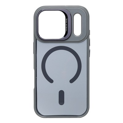 Чехол-накладка для Apple iPhone 17 Pro (Серый) SM026 SafeMag Чехол-накладка для Apple iPhone 17 Pro (Серый) SM026 SafeMag