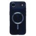 Чехол-накладка для Apple iPhone 17 Air (Темно-синий) SM027 SafeMag