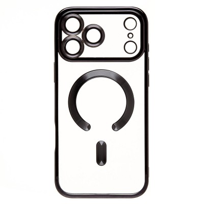 Чехол-накладка для Apple iPhone 17 Pro Max (Черный) SM027 SafeMag