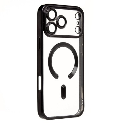 Чехол-накладка для Apple iPhone 17 Pro Max (Черный) SM027 SafeMag