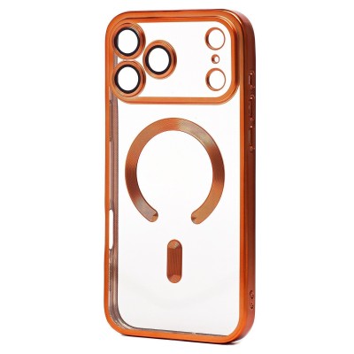 Чехол-накладка для Apple iPhone 17 Pro Max (Космический оранжевый) SM027 SafeMag Чехол-накладка для Apple iPhone 17 Pro Max (Космический оранжевый) SM027 SafeMag