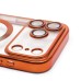 Чехол-накладка для Apple iPhone 17 Pro Max (Космический оранжевый) SM027 SafeMag Чехол-накладка для Apple iPhone 17 Pro Max (Космический оранжевый) SM027 SafeMag