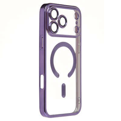 Чехол-накладка для Apple iPhone 17 Pro Max (Темно-фиолетовый) SM027 SafeMag Чехол-накладка для Apple iPhone 17 Pro Max (Темно-фиолетовый) SM027 SafeMag