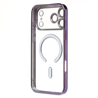 Чехол-накладка для Apple iPhone 17 Pro Max (Темно-фиолетовый) SM027 SafeMag Чехол-накладка для Apple iPhone 17 Pro Max (Темно-фиолетовый) SM027 SafeMag
