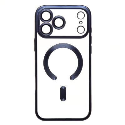 Чехол-накладка для Apple iPhone 17 Pro Max (Темно-синий) SM027 SafeMag