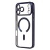 Чехол-накладка для Apple iPhone 17 Pro Max (Темно-синий) SM027 SafeMag