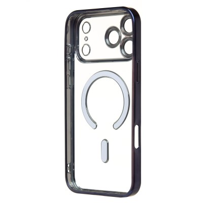 Чехол-накладка для Apple iPhone 17 Pro Max (Темно-синий) SM027 SafeMag