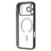 Чехол-накладка для Apple iPhone 17 Pro Max (Темно-синий) SM027 SafeMag