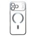 Чехол-накладка для Apple iPhone 17 Pro Max (Серебро) SM027 SafeMag