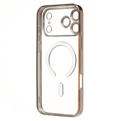 Чехол-накладка для Apple iPhone 17 Pro Max (Серебро) SM027 SafeMag Чехол-накладка для Apple iPhone 17 Pro Max (Серебро) SM027 SafeMag