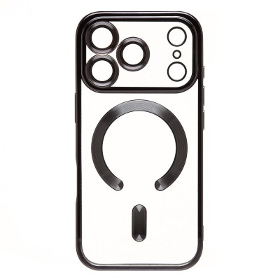 Чехол-накладка для Apple iPhone 17 Pro (Черный) SM027 SafeMag Чехол-накладка для Apple iPhone 17 Pro (Черный) SM027 SafeMag