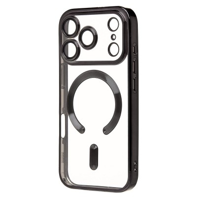 Чехол-накладка для Apple iPhone 17 Pro (Черный) SM027 SafeMag