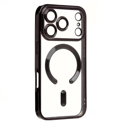 Чехол-накладка для Apple iPhone 17 Pro (Черный) SM027 SafeMag