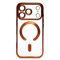 Чехол-накладка для Apple iPhone 17 Pro (Космический оранжевый) SM027 SafeMag