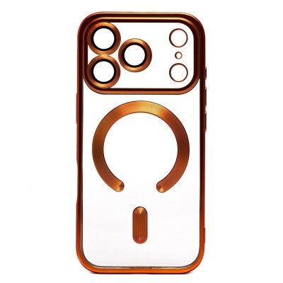 Чехол-накладка для Apple iPhone 17 Pro (Космический оранжевый) SM027 SafeMag Чехол-накладка для Apple iPhone 17 Pro (Космический оранжевый) SM027 SafeMag