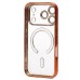 Чехол-накладка для Apple iPhone 17 Pro (Космический оранжевый) SM027 SafeMag